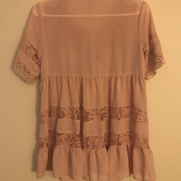 Pink Ruffle Shirt - Picture 3 of 3